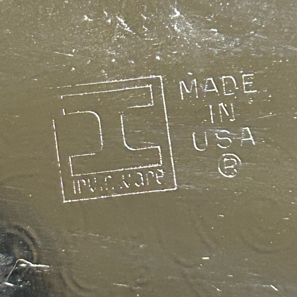 Upcycled Vintage 1980's Irvinware USA Etched‎ Chrome Oval Tray Embellished Bird - Picture 12 of 12